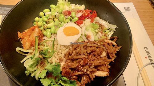 no duck donburi  at Wagamama - Covent Garden in London