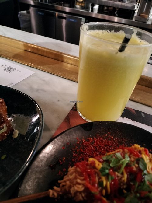 The juices are expensive but VERY good at LGW - Wagamama - NT in Horley