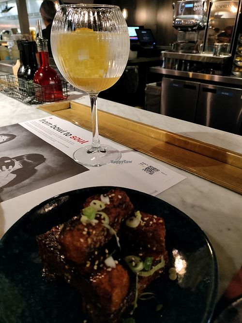 My partner had a non-alcoholic cocktail and loved it at LGW - Wagamama - NT in Horley