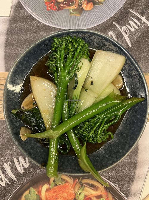 Wok-Fried Greens  at Wagamama - Fort Shopping Park in Glasgow