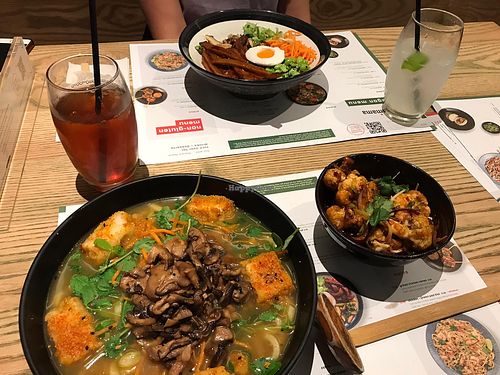 full table at Wagamama - Great Marlborough in London