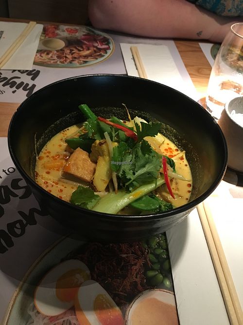 Tofu curry (VE/GF) at Wagamama - St Peters Square in Manchester