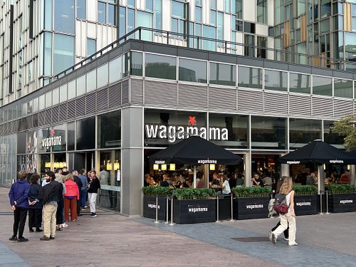 Exterior   at Wagamama - North Greenwich in South East London