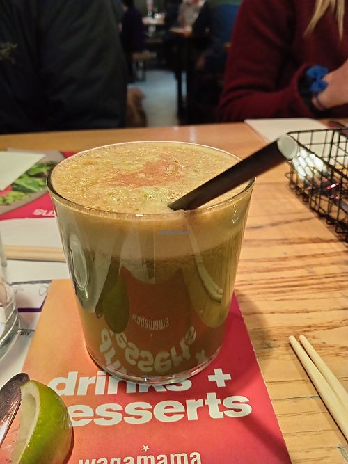 Power Juice at Wagamama - North Greenwich in South East London