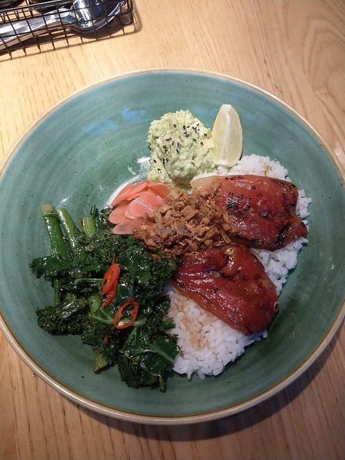 Veganuary vegan tuna at Wagamama in Staines-upon-thames