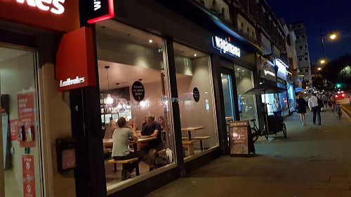Outside at Wagamama - Wimbledon in South West London