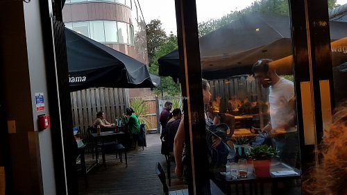 Garden at Wagamama - Wimbledon in South West London