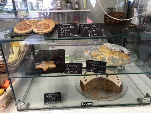 All the cakes are vegan  at Tanglewood Veggie Cafe - Maybe closed in Cardiff