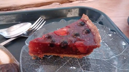 Red fruits pie at The Green Door in Ottawa