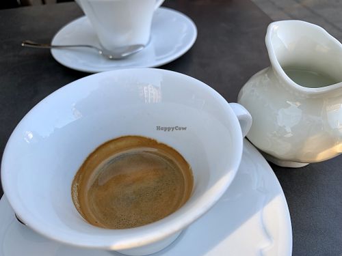 americano at Eiscafe Dolomiti in Konstanz