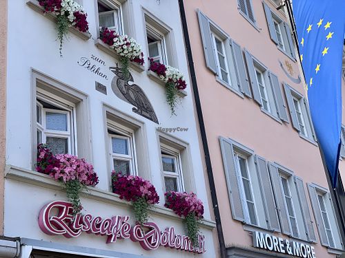 store front at Eiscafe Dolomiti in Konstanz