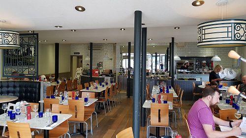 Inside at Pizza Express - Upper Richmond in South West London