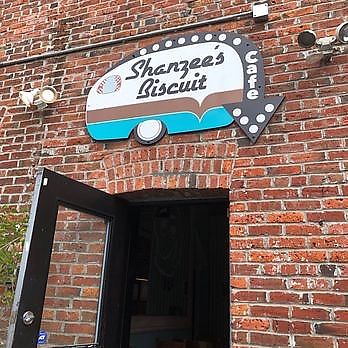 Vegan biscuits at Shanzee's Biscuit Cafe in Victoria