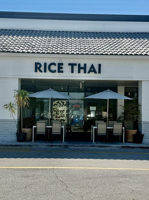 Restaurant Exterior at Rice Thai  in Boynton Beach