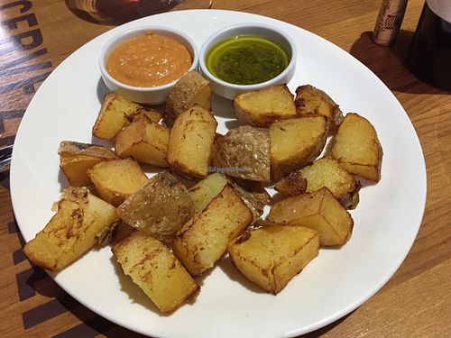 Patatas at Raices in Pamplona