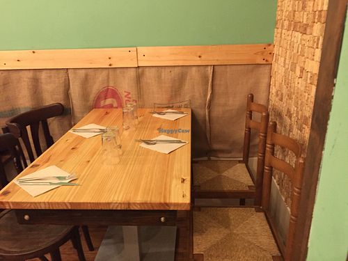 Seating at Raices in Pamplona