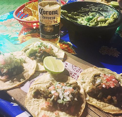 Guacamole/ nopales/cetas at Mano de Santo in Sevilla