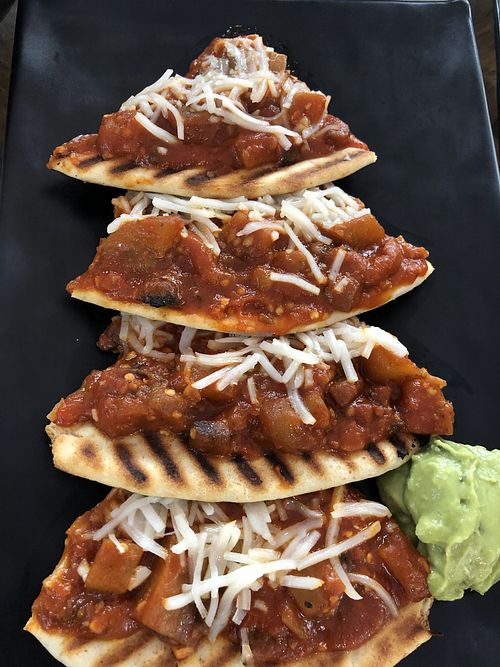 Panini pizza at Valerio in Flushing