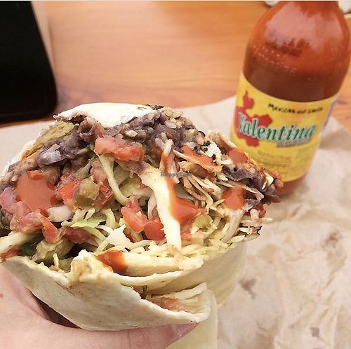 Burrito  at Tacofino in Victoria