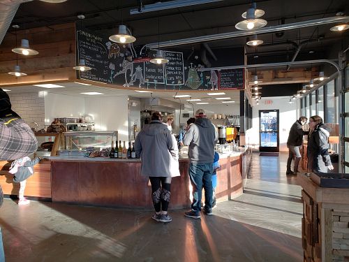 Inside at Farine + Four in Omaha