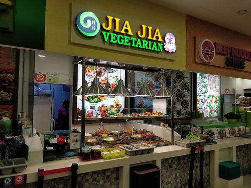 stall front  at Jia Jia Vegetarian Stall - Yuan Ching Rd in West Singapore