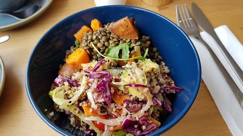 Salad at The Honeybear Kitchen in South West London