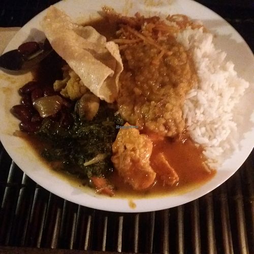 Buffet at Veggie Heroes - Viktoriagade in Copenhagen