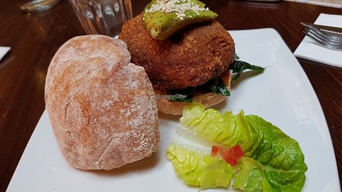 Vegan burger at Haché Burgers in South West London