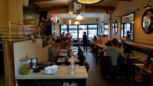 Inside at Haché Burgers in South West London