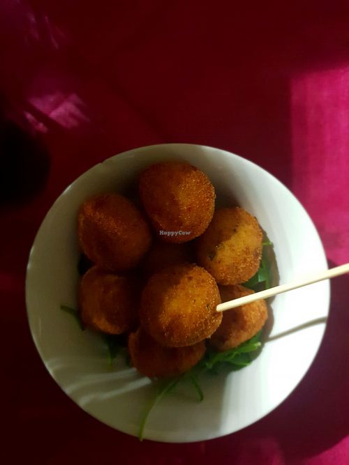 Vegetable "Meatballs" at Fabric in Catanzaro