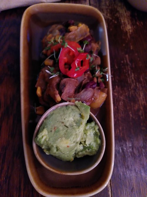 Loaded skins (November 2023) at Honey Cafe in Brecon