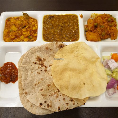 Meal set at Mr Naan & Mrs Idly in Kuala Lumpur