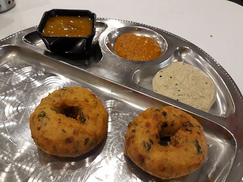 Plain vada at Mr Naan & Mrs Idly in Kuala Lumpur