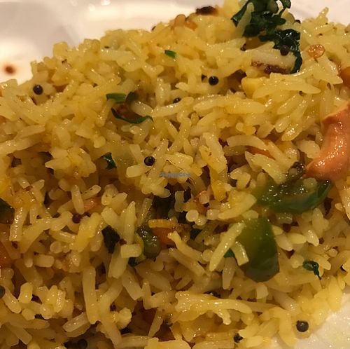 lemon rice  at Woodlands Cafe in Garfield