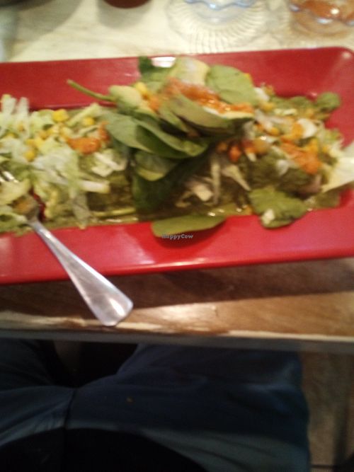 Avocado burrito house special at Cazuelas Grill in Cambridge