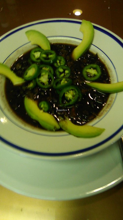 Black Bean Soup at Cazuelas Grill in Reynoldsburg