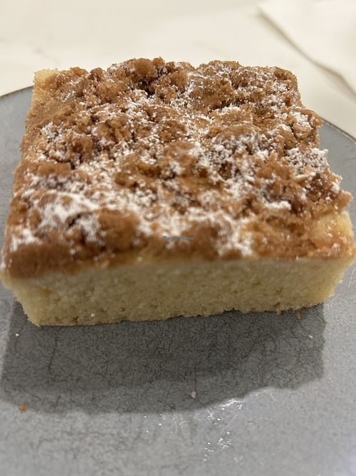 Vegan coffee cake   at Sugar & Twine in Richmond