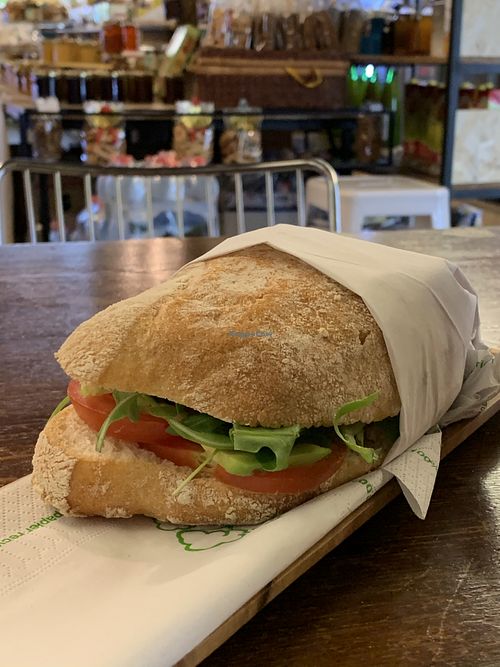 Vegan panini 😉 at NaturalMente in Varenna