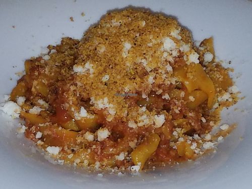 Bolognese pasta at Antonio's Kitchen in East London