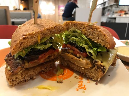 Grilled chicken sandwich  at Next Level Burger - Potrero Hill in San Francisco