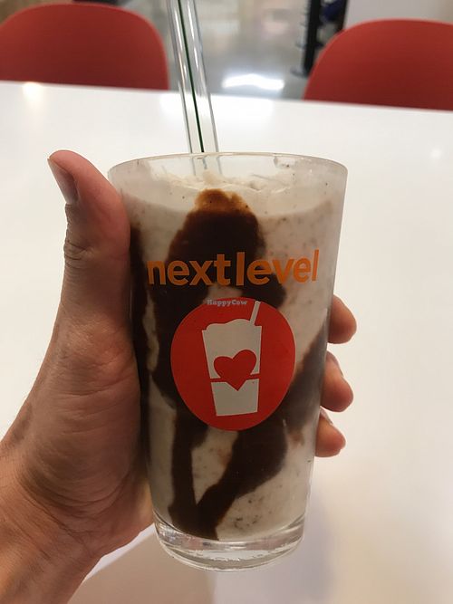 Peanut butter cup shake at Next Level Burger - Potrero Hill in San Francisco