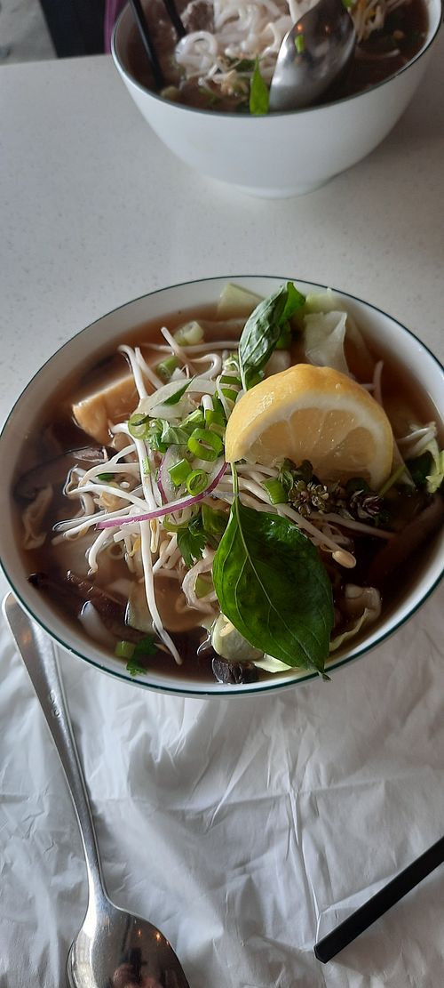 Vegan pho at Eat Fuh in Marrickville