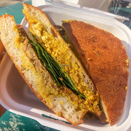 Breakfast Sammy at Sweetpea Baking Company in Portland