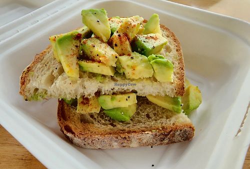 Avocado toast at Sweetpea Baking Company in Portland