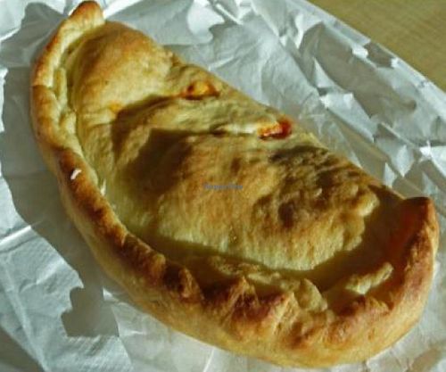 pepperoni calzone at Sweetpea Baking Company in Portland