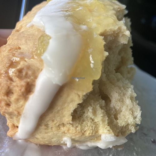 Lemon scone  at Sweetpea Baking Company in Portland