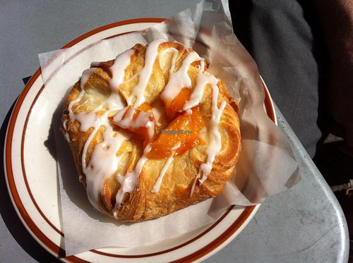 Peach Danish. at Sweetpea Baking Company in Portland