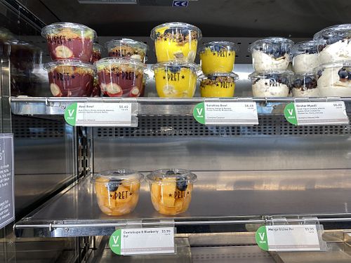 desserts  at Pret A Manger - Union Square in New York City