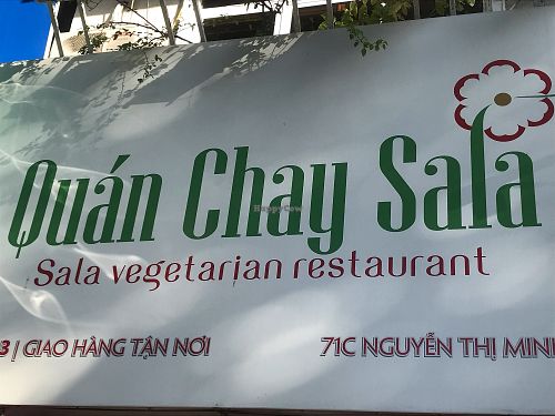 Sign to look for  at Sala in Ho Chi Minh City