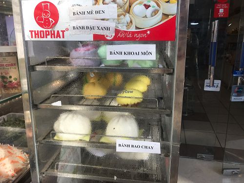 Vegan steam buns!! at Sala in Ho Chi Minh City